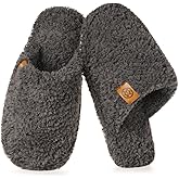 Dokela Fuzzy Kids Slippers Girls Boys Cozy House Slippers Plush Memory Foam House Shoes Non-slip Bedroom Indoor Outdoor