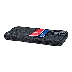 Dockem iPhone 14 Card Case with Built-in Metal
