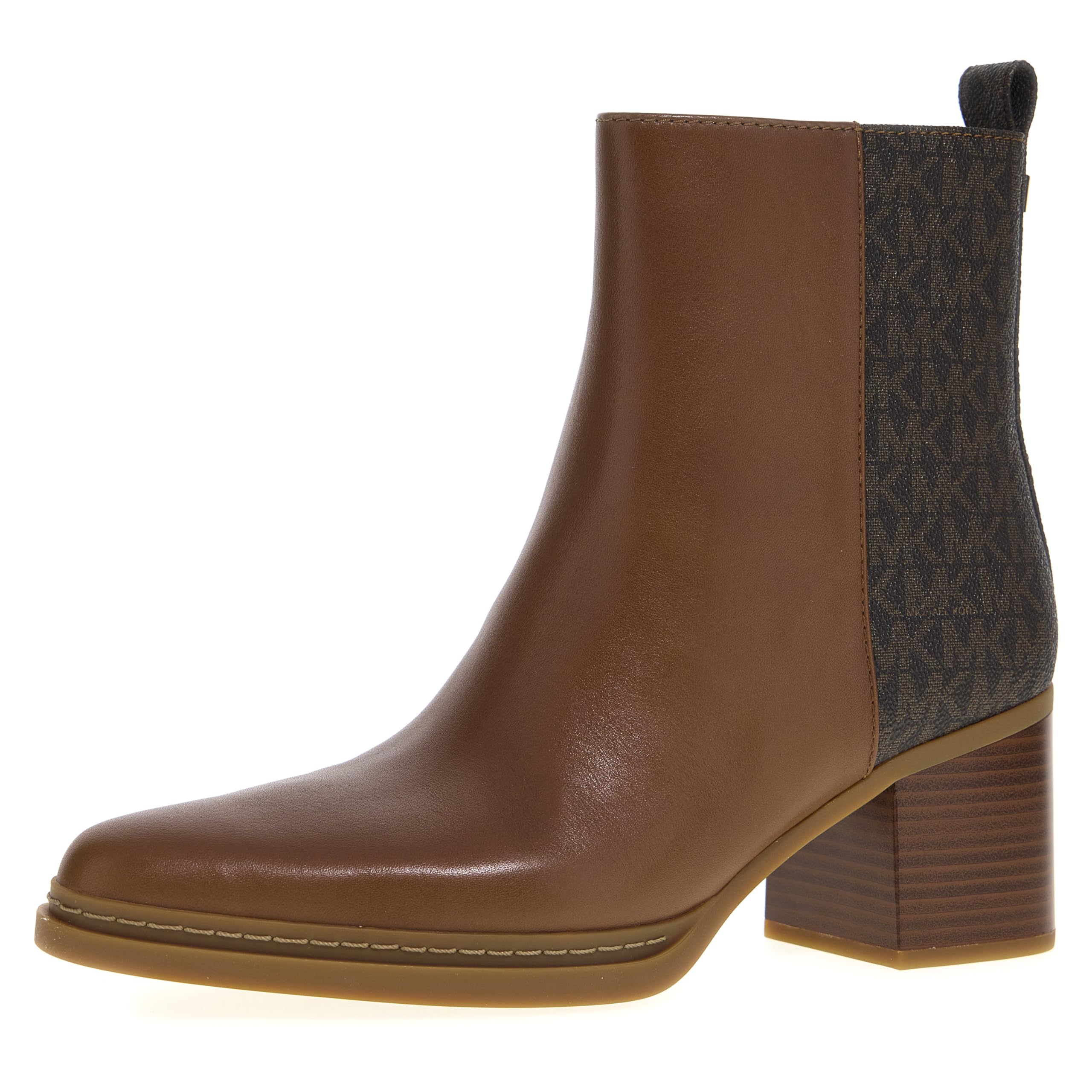 Michael Kors Womens Lex Bootie Brown/Luggage 9.0 Medium