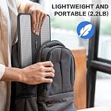 AboveTEK Portable Laptop Lap Desk with Retractable Mouse Pad Tray 15.6" view 8