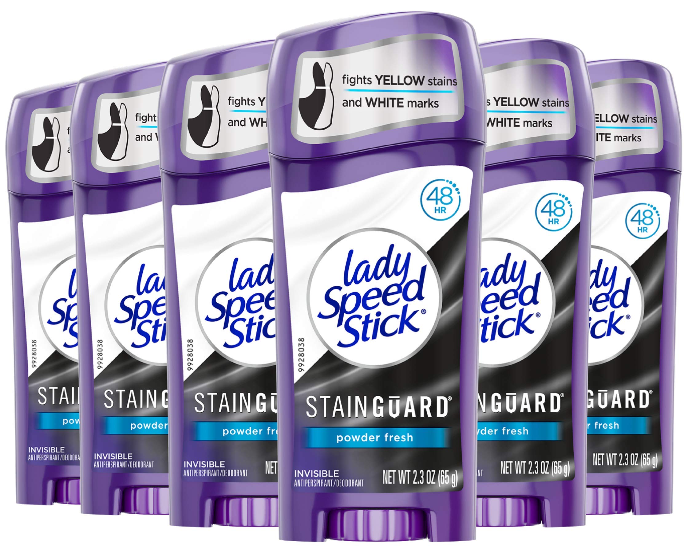 Lady Speed Stick Antiperspirant Deodorant, Stainguard, Powder Fresh 2