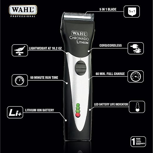 wahl chromado lithium clipper