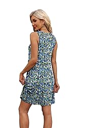 WEESO Summer Dresses for Women 2025 Loose V Neck