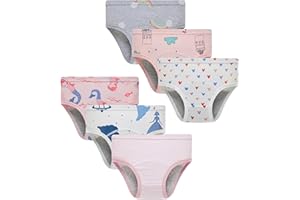 Sladatona Girls Potty Trainer Underwear Toddler Girls Briefs