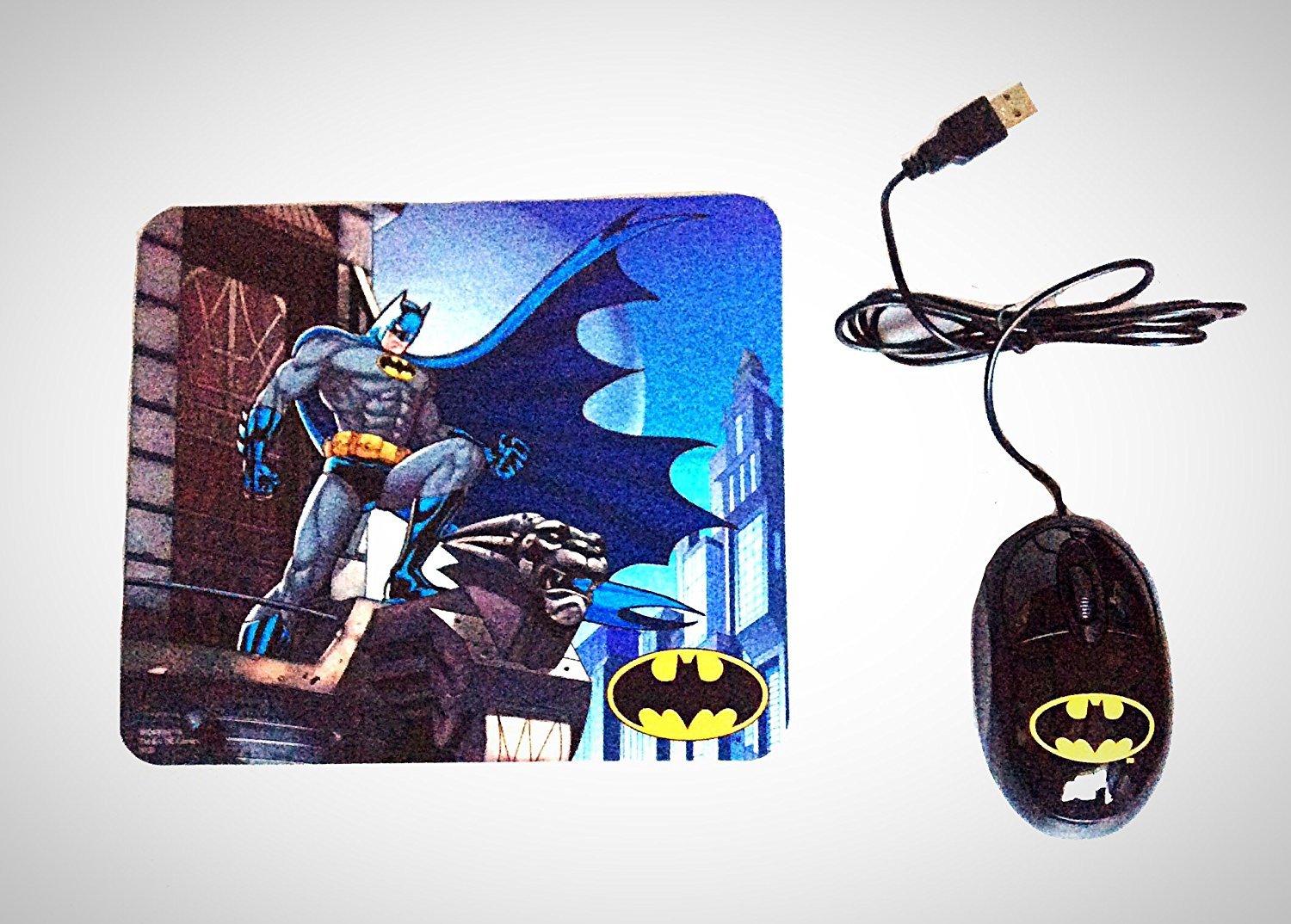 DC Comics Batman Optical Mouse & Mouse Pad Combo Amazon.co.uk PC
