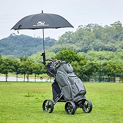 FLAGTAG Golf Push Cart 4 Wheels,Folding Golf