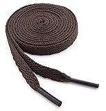 OrthoStep Flat Athletic Brown 54 inch Shoelaces 2