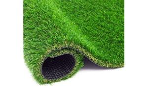 ZGR HOME&GARDEN ZGR Artificial Garden Grass 6 ft x 10 ft Premium Lawn Turf, Realistic Fake Grass, Synthetic Turf, Thick Pet Turf, Fake Faux Grass Rug with Drainage Holes Indoor/Outdoor Landscape Customized Available