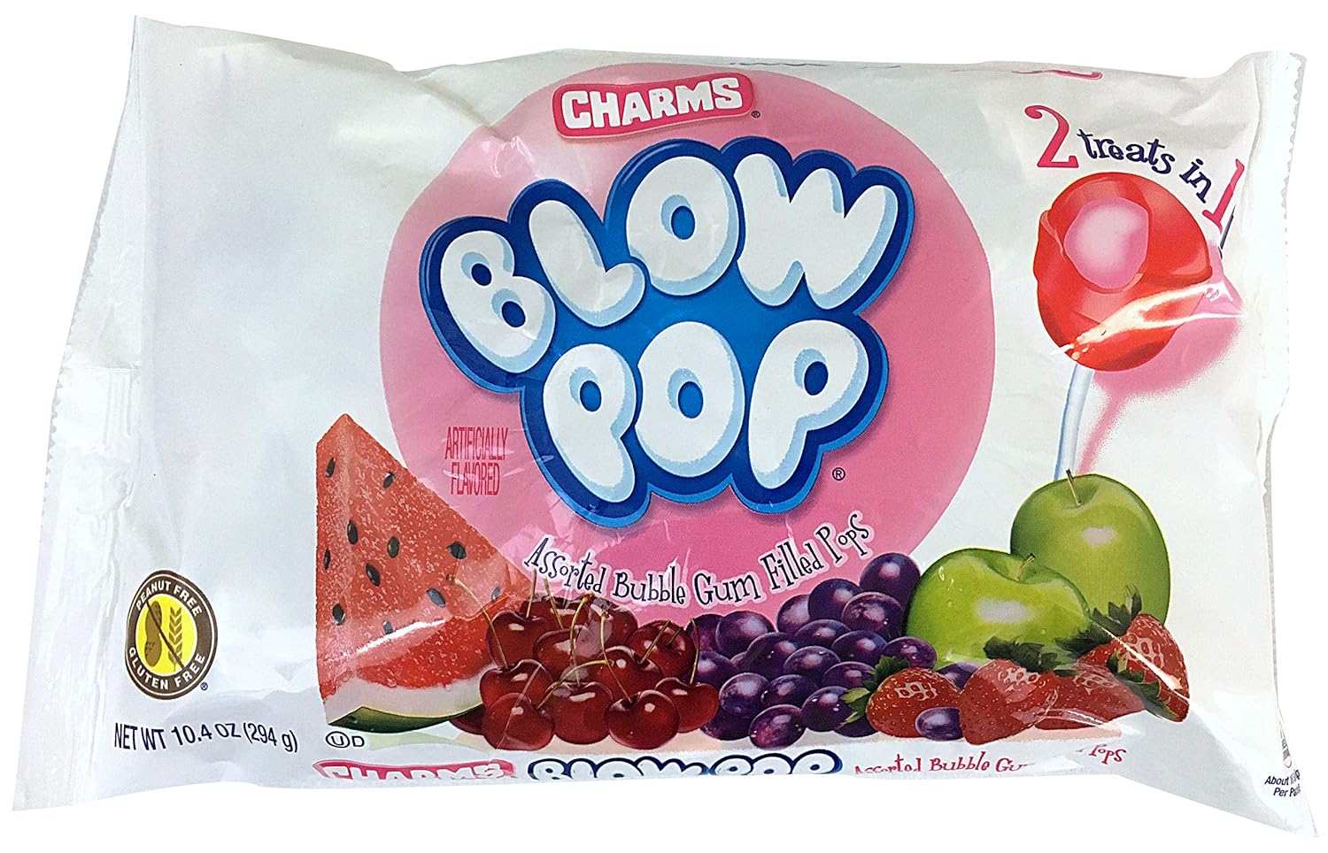 Charms Blow Pops Assorted 1 Bag (294.8 Gram) Amazon.co.uk Grocery