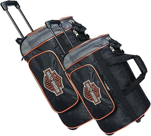 harley davidson luggage set