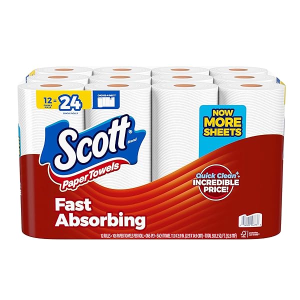 SCOTT DBL RL CAS TWL 12 PK 108