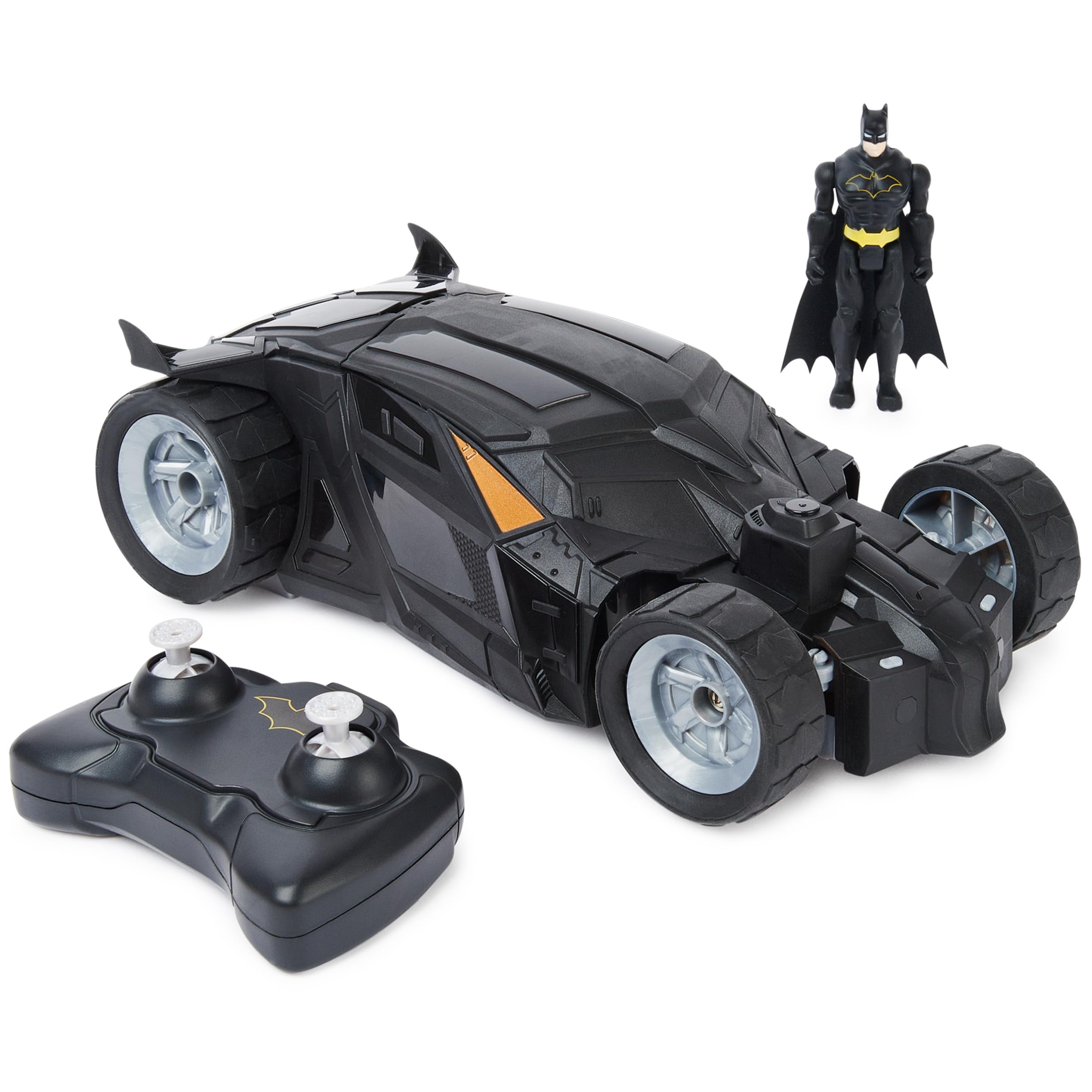 Photo 1 of DC Comics, Batman Batmobile Remote Control Car, Easy to Drive with 4-inch Batman Figure, Kids Toys for Boys and Girls Ages 4 and Up