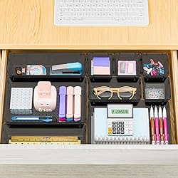 SpaceHacks 25 PCS Plastic Drawer Organizer