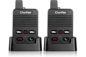 ChunHee Intercoms Wireless for Home, Full Duplex Intercom System for Elderly, 2 Way Radio Handsfree Room to Room Communication System Wireless Intercom System for Garage/Basement/Yard/Office/Apartment