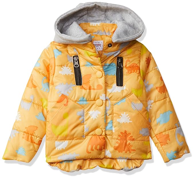 Baby Boys Regular Fit Jacket (400017665382_Assorted_18M)