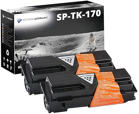 2 SCHNEIDER BUSINESS Toner mit 130% mehr Leistung nach ( ISO-Norm 19752 ) kompatibel zu TK-130 TK-140 TK-170 TK-1130 für Kyoc