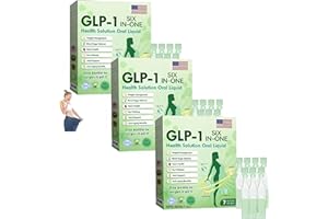 GLP-1 6-in-One Health Solution Oral Liquid,6-in-One Oral Liquid for Women and Men,Drops, Advanced（3Box)