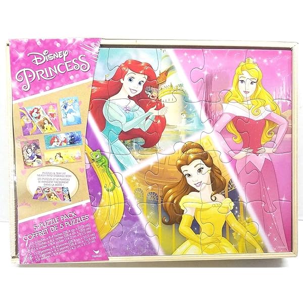 disney princess wooden puzzle