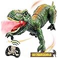 Dinosaur Toys for Kids 3-5-7 Years Old, Remote Control Tyrannosaurus Rex, Kids Toys Boys 3-5, T-Rex with Light & Spray & Roar, Gifts for 3 4 5 6 7 8 Year Old Boy Toys Kids Christmas Stocking Stuffers
