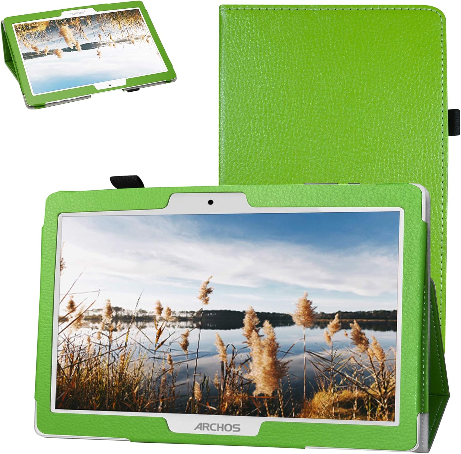 Digiland DL1036 10.1 Tablet Case,Bige PU Leather Folio 2