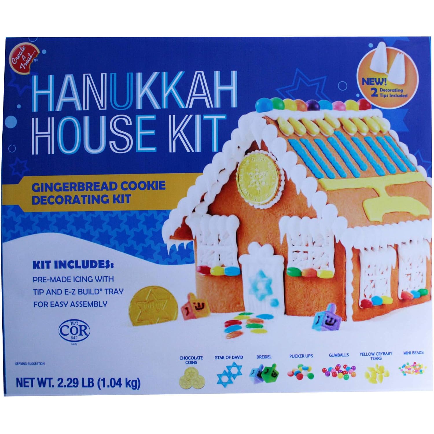 Gingerbread cookie decorating kit (629014011903)
