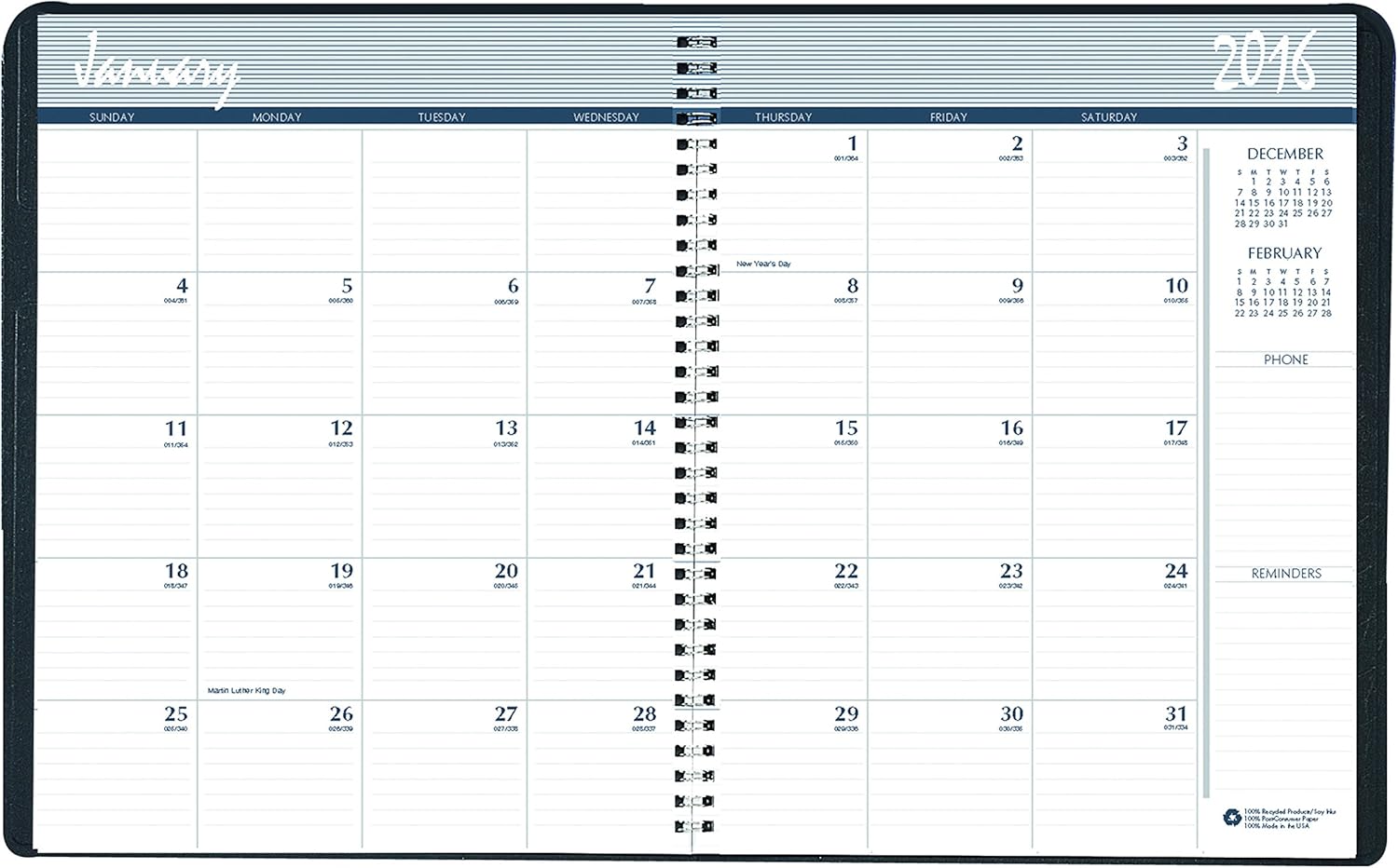 Best Desk Calendar 2017-2018 Academic Year