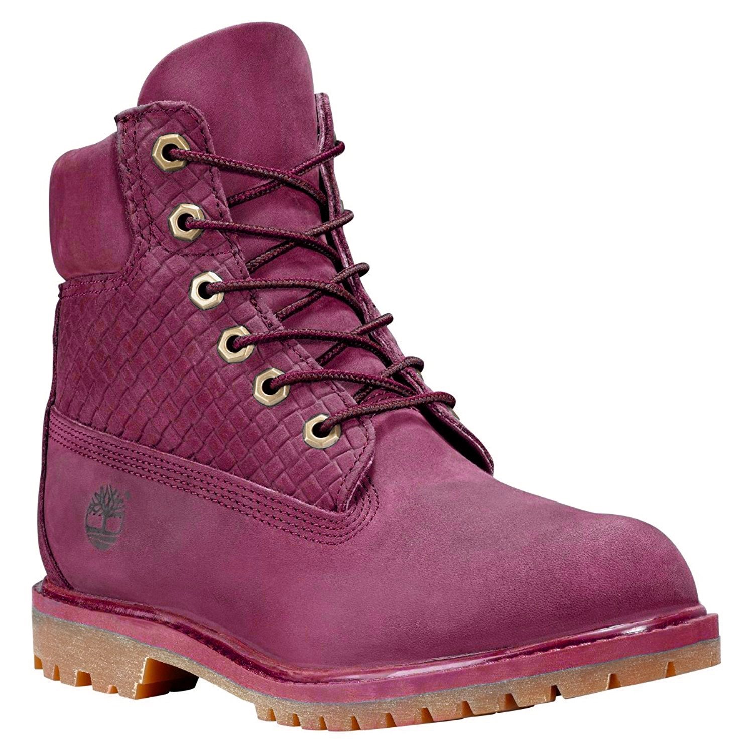 magenta timberlands
