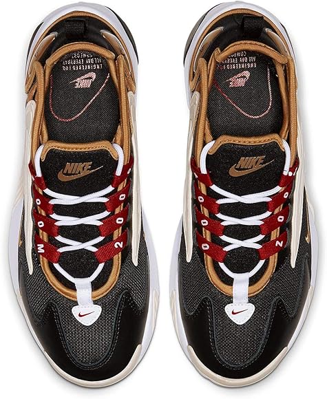nike zoom 2k black and gold