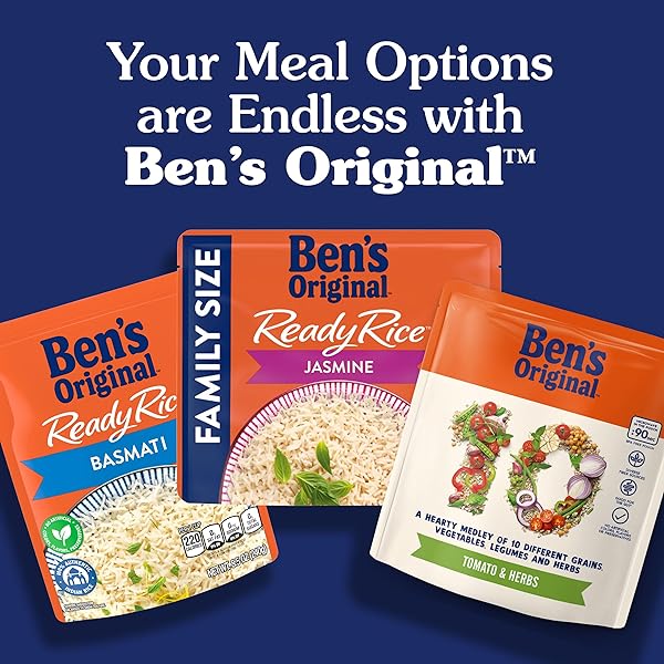 BEN’S ORIGINAL 10 MEDLEY SMOKY SOUTHWEST, HEARTY MEDLEY OF GRAINS, VEGETABLES, LEGUMES AND HERBS, SIDE DISH, 8.5 OZ POUCH