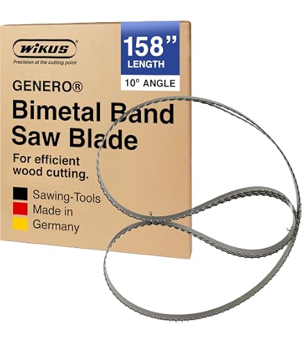 TimberWolf 160" Bandsaw Blade - 3/8 Inch Width, 3 Teeth Per Inch For Woodworking - View #2