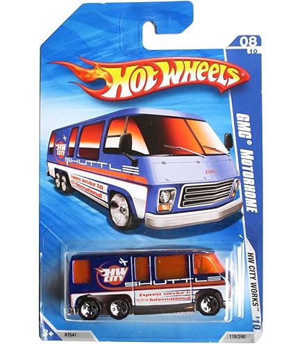 Amazon.com: HOT WHEELS GMC MOTORHOME DIE CAST VEHICLE : Toys & Games