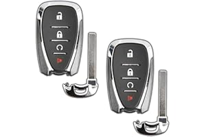 2X Keyless Entry Remote Key Fob Replacement 4-Button for 2019-2025 Chevrolet Blazer Bolt Trailblazer Traverse Trax (HYQ4ES, 1
