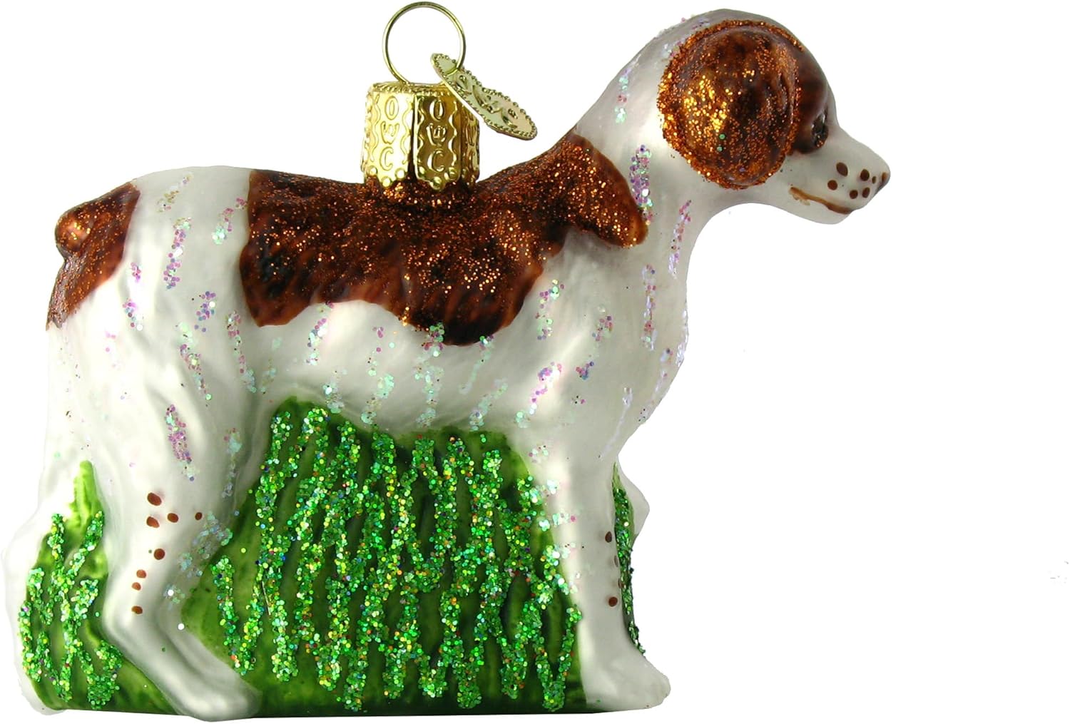 brittany spaniel ornament