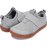 WHITIN Little/Big Kid Wide Width Barefoot Shoes | Boys/Girls Minimalist Elastic Opening Sneakers | Flexible- Zero Drop Sole
