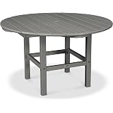 POLYWOOD RKT38GY 38-Inch Kid Dining Table, Slate Grey