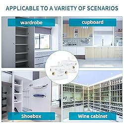 TAKHRWOD 4 X Cabinet Lamp Switch,Cabinet Door