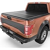 LEDKINGDOMUS Hard Trifold Truck Bed Tonneau Cover Fit for Ford F150 F-150 2015-2026 5.5ft Bed