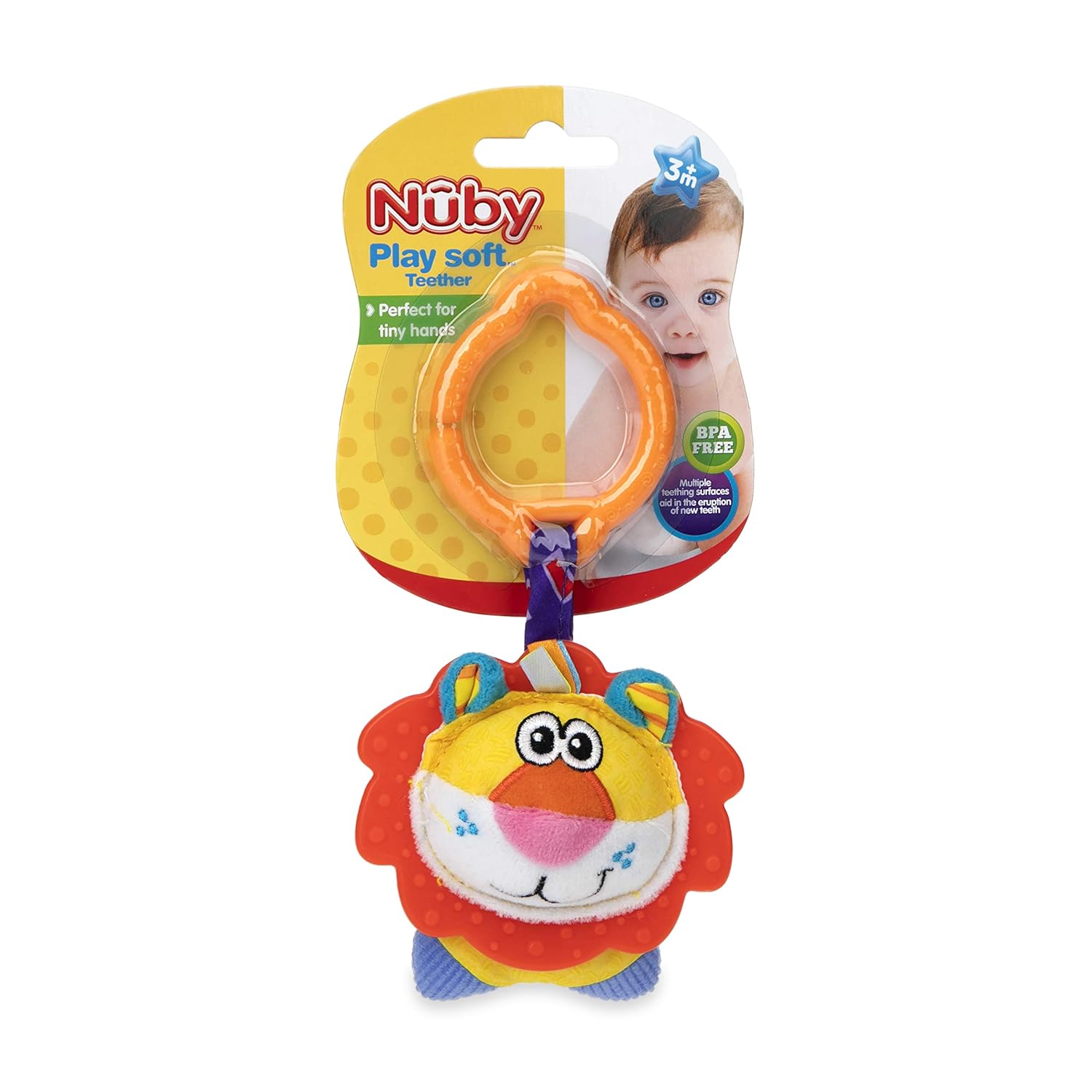 nuby lion teether
