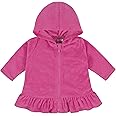 Gerber Baby Girls' and Toddler Zipper Hoodie Terry Swimsuit Cover Up