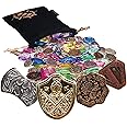 Amazon.com: ENHANCE Tabletop Treasure Token Set - 40 Metal MTG Tokens ...