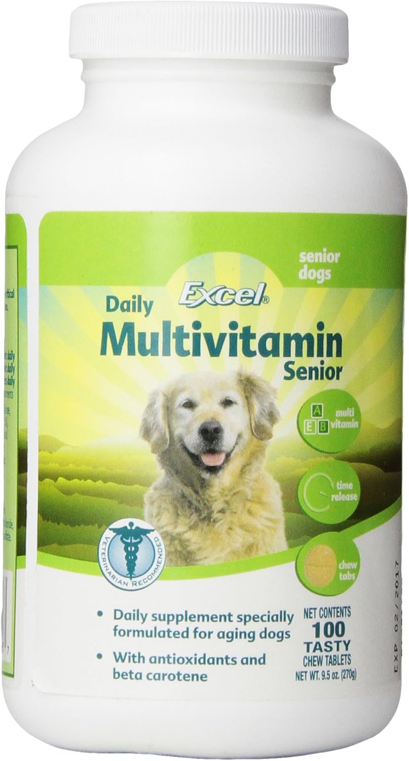 Excel 8-en1 Daily Multivitamin for Seniors