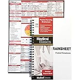 Medical Basics Pocket Nurse Report Sheet Notebook - Brain Sheet Template for MedSurg Nurses and CNA