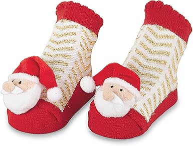 baby santa socks