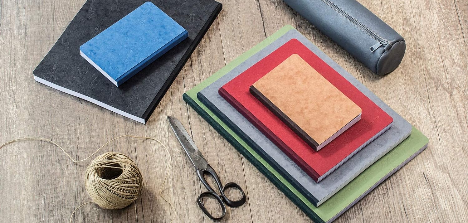 Essential GH91461 A5 Life Unplugged Clothbound Notebook - Brown, Black, 14.8 x 21 cm - Image 5