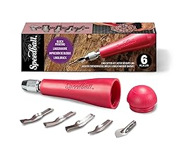 Speedball 4131 Linoleum Cutter – 5 Assorted Lino