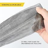 fowong Insect Window Screen 120x120 cm Grey 3 Pack High Density Fit Windows view 6