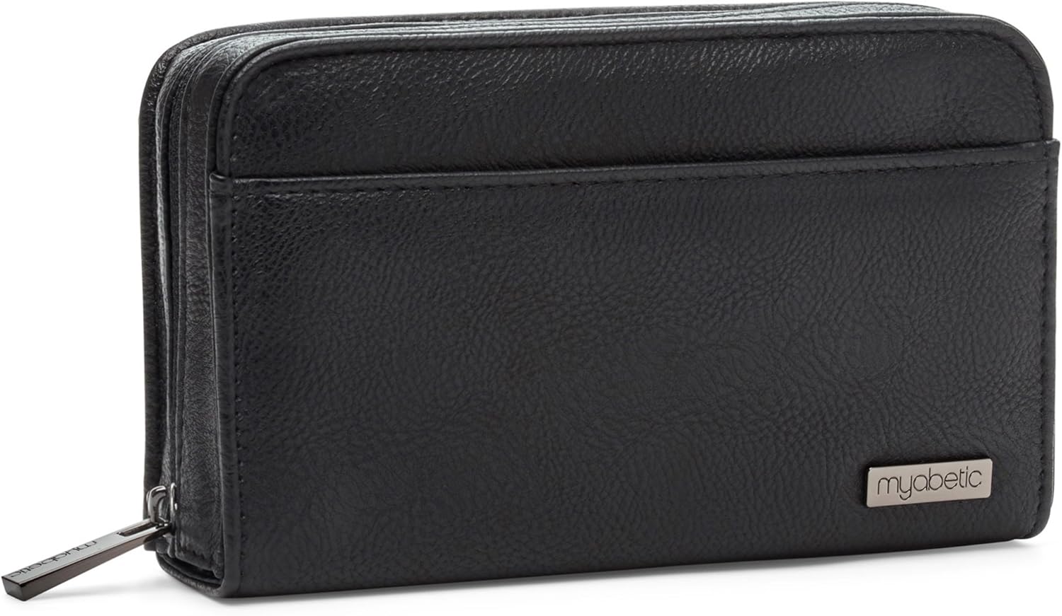 Myabetic Banting Diabetes Supply Case for Glucose Monitoring System, Insulin Pens, Insulin Vials, Test Strips, etc (Black): Health & Personal Care