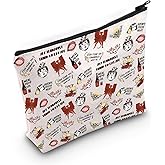 PWHAOO Movie Inspired Gift Movie Fan Makeup Bag Film Fan Cosmetic Bag Movie Lover Cosplay Merch