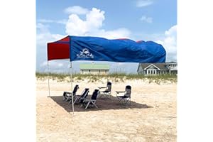MILLIONSHADES Ultimate Flying Beach Shade | Most Innovative Beach Shade Canopy with UPF 50+ Sun Protection | Sun Shade Beach Canopy with Lightweight, Easy Setup & 360° Views by Million Shades™ America