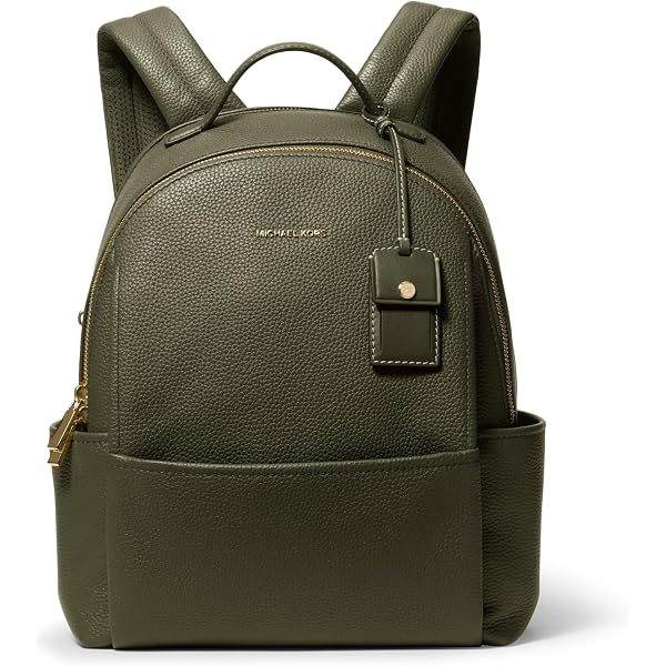 Amazon.com | Michael Kors Women's Bex Medium Backpack, Brown/Acorn
